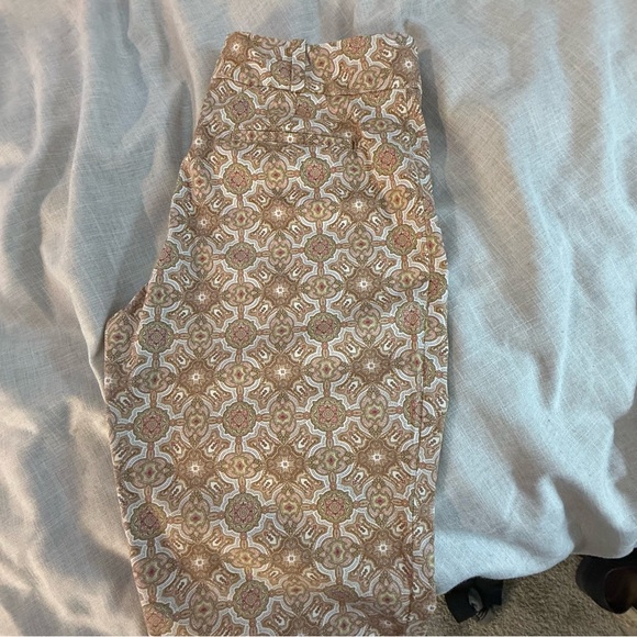 Talbots Beige Patterned Pants - Picture 7 of 7